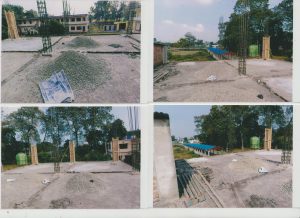 भौतिक विकासका निम्ती  विश्‍वविद्यालय अनुदान आयोगबाट प्राप्त  सहयोग द्वारा दोश्रो तल्ला निर्माणका  प्रारम्भिक तस्विरहरु